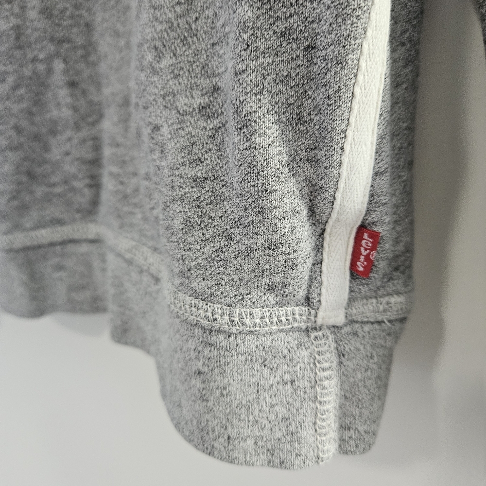 Levi's Gray Women's Pullover Sweatshirt Top - Picture 3 of 12